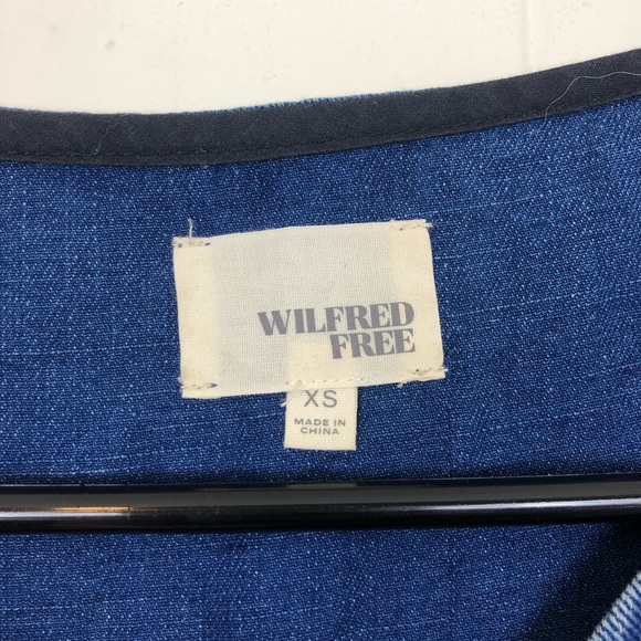 Aritzia’s Wilfred Free Denim Nori Dress Sz XS - Picture 7 of 9